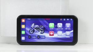 6.25 inch Carplay Motorcycle DVR Navigation GPS Wireless CarPlay Android Auto 1080p HD IP67 Display Screen Portable Moto Monitor