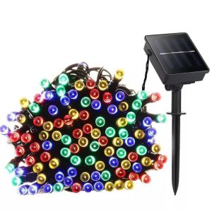 GXY 10M Solar 100L Led String Fairy Light Party Outdoor Christmas Decorate Garden Decoration
