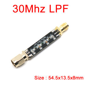 Low Pass Filter 30M 100M 200M 500M 800M 1000M 1200M 1400M 2000M 2.4Ghz LPF for RF Amplifier Signal Transmitter Receiver Radio