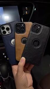 Ốp Điện Thoại Da PU Cao Cấp Dành Cho iPhone Thiết Kế Kinh Doanh Chất Lượng Cao Tương Thích Với Nhiều Mẫu Máy Bao Gồm Pro Max XS XR 7 8