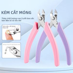 Kìm Cắt Đá Quý Mũi Dẹt 1 Cái Cắt Dây Kim Loại Cắt Zircon Dụng Cụ Cắt Mạnh Mẽ Kìm Nhỏ Bằng Thép Không Gỉ Để Tháo Đá Quý
