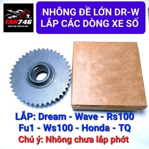 Nhông đề lớn cho DREAM WAVE RS FUTURE 1 WS100 và một số dòng xe số của Honđa và xe Trung Quốc khác. Xem lại mô tả trước khi đặt mua. Phụ Kiện Xe Gắn Máy Honda - Lazada