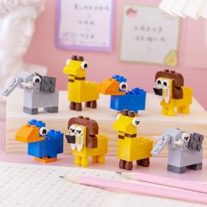[SG Clear Stock ] Childrens Day Gift  DIY  Bricks Sharpener Nano Block Goodie Bag Gift /Children Day/ Christmas Gift DIY Toys