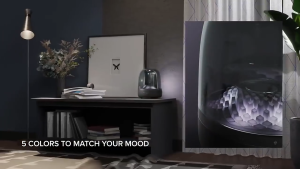 Harman Kardon Aura Studio 4 wireless speaker (black) ลำโพงตั้งโต๊ะพร้อมเอฟเฟกต์เสียงรอบทิศทาง 360 องศา