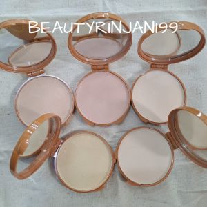 Fanbo Pancake Compact Powder Gold 22gr: Bedak Padat Asli & Ringan