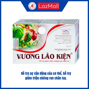 Vương Lão Kiện - hỗ trợ giảm run tay chân hộp 30 viên