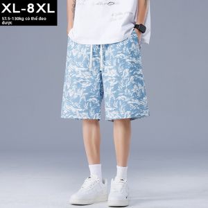 BINHANG | Quần Short Mùa Hè Rộng Rãi Dành Cho Người Béo