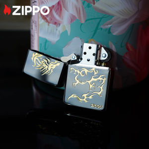 Zippo Armor Fleur-de-lis Design 18K Gold Plated High Polish Pocket Lighter | Zippo 49108