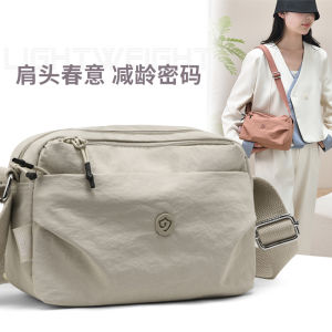New Oxford Cloth Crossbody Bag Casual Versatile Multi-Pocket Portable Waterproof Single Shoulder Womens Bag Leisure Fashion