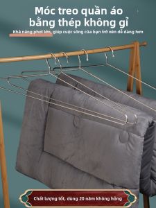 XUANG | Giá Treo Quần Áo Inox Siêu Lớn Chịu Trọng Lượng