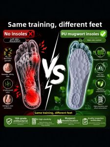 JVBV | Shock Absorption Cushioning Military Training Insoles