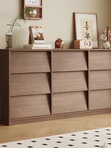 Modern Nordic Real Wood 9 Drawer Storage Cabinet
