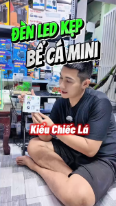 Jeneca X1 Đèn Led Kẹp Góc Mini Cho Bể Cá Cảnh 4w