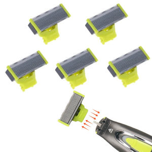Bộ 5 Máy Cạo Râu Điện Lưỡi Dao Thay Thế Đầu Cho MLG Nam Có Thể Giặt Sạc Râu Dao Cạo Thân Tông Đơ Cạo Râu Phụ Kiện