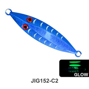 Mồi Câu Kim Loại TEASER J152 Phát Sáng Câu Cá Nước Mặn Trọng Lượng 100g/150g/200g/250g Câu Xa Mồi Chìm Dùng Cho Câu Biển Sông Hồ.