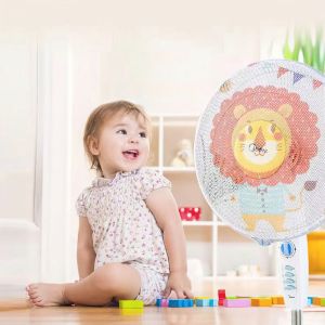 Lưới chắn quạt trùm kín phía sau - Hình thú ngộ nghĩnh sinh động đảm bảo an toàn cho bé