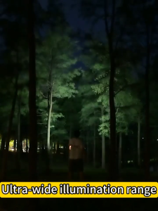 Solar Camping Light Waterproof Rechargeable Led Flood Lamp That Comes With a Solar Panel