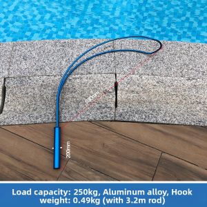Poolmate | Rescue Hook Aluminium Pole Telescopic