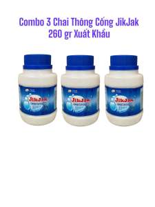 Bột Thông Tắc Đường Ống Cực Mạnh JikJak 260g