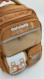 Sanrio Melody School Bag Pink Bag Girl Backpack Cute Waterproof Large Capacity Reduce Burden of Spine Protection Beg Sekolah