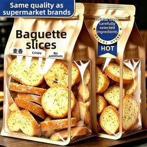 JINLANSI | Garlic Flavored Crispy Baguette Slices Snack