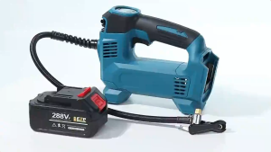 Máy bơm hơi pin XUMTOM Chân pin phổ thông Công suất 200W Nhẹ 1.1kg Áp suất tối đa 120 psi Tốc độ bơm hơi: 35L/min Bảng led hiển thị Đo áp suất chính xác Lạm phát nhanh Bơm lốp ô tô xe đạp xe máy vòng bơi