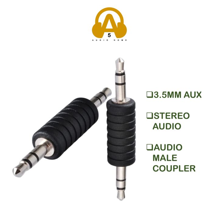 1/8 Stereo Jack Audio Male Connector Double Sided Aux