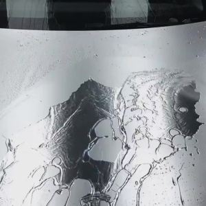 Phim Dán Vinyl Mạ Crôm Bạc Mờ Cao Cấp Tự Dán Có Lớp Keo Chống Bong Tróc Dùng Để Dán Trang Trí Xe Hơi