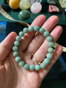 [BRACELET] Vòng tay đá tự nhiên tông màu xanh Amazonite Prehnite Blue Lace Agate Angelite 🍀Natural Bracelet Crystal