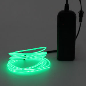 Creative USB Powered Glowing Wire LED Cold Light round Decoration Anywhere Trimmable Model Cold Light Line for Stage Props