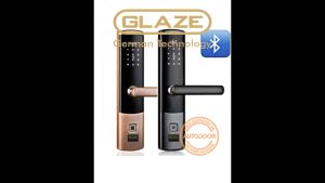 Khóa điện tử Bluetooth DL401 mở khóa bằng Smartphone mật khẩu cho cửa có khung - Glaze