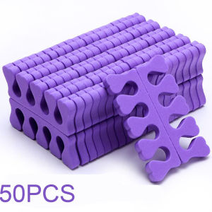 50/100Pcs Nail Art Toe Separators Set Heart Finger Foot Soft Sponge Separator UV Gel Polish Manicure Pedicure Care Tools Kits &*