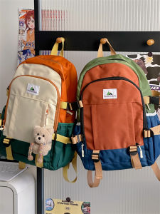 FUSHIXIONG | Dopamine Student Backpack Large Capacity Lightweight Waterproof