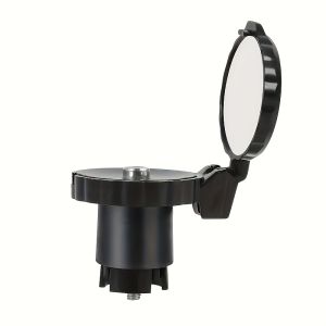 กระจกมองหลังจักรยานแบบพับได้ - ฝาครอบมือจับแบบหมุนได้ ปรับได้ เหมาะสําหรับจักรยานเสือภูเขาและจักรยานเสือหมอบ