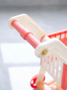 Mainan Shopping Cart Toy Promo Ukuran Besar Troli Set Memasak Kereta tangan Belanja Toy Set
