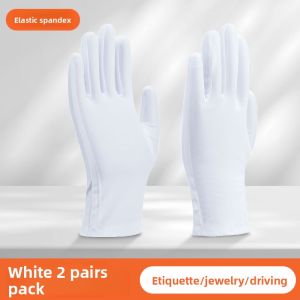 abeso | Exhibition Photography Gloves Satin Thin Black & White Anti-dirt