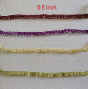 (1meter)lace renda (0.5inch)utk gubahan hantaranhiasan dulang & raga