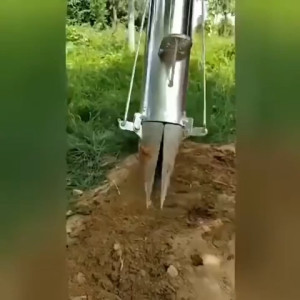 Alat Tanam Sayur Tancap Manual Simple Planter Jagung Kacang Tanah Kedelai Benih Biji-Bijian