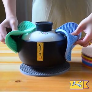 ซิลิโคนรองหม้อ ที่วางของร้อน กันความร้อน กันลื่น