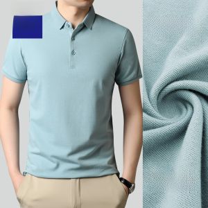 ROMON | Áo thun polo nam mùa hè mới thời trang ôm vừa vặn thương mại thường ngày cổ polo tay ngắn cotton nguyên chất áo thun nam