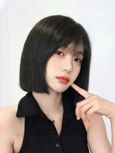 MENGSIQIAN | Face Slimming Natural Hair Bob Wig