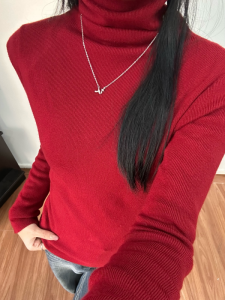 HUOLISI | Red Flattering Warm Knitted Sweater