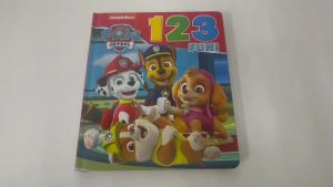 Paw Patrol 123 Fun Board Book For Kids to Learn Numbers & Counting