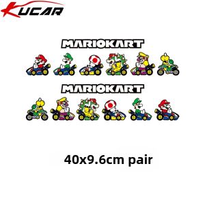KUCAR | Vehicle Decorative Stickers Mario Kart