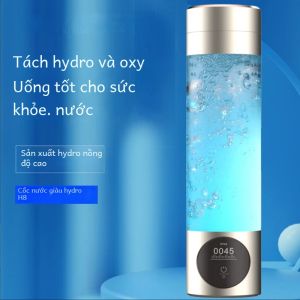 Máy Tạo Nước Giàu Hydro SPE&PEM Nồng Độ Cao Với Màn Hình LED Cốc Nước Giàu Hydro Máy Lọc Nước Để Bàn Dùng Cho Nước Sinh Hoạt
