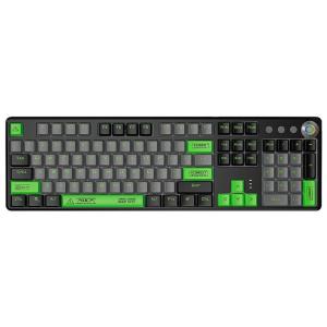 AULA | Wired Gaming Office Mechanical Keyboard With Blue/Green Axis Side Printing