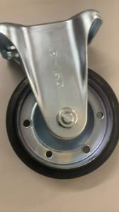 Bánh xe chất liệu cao su 150 mm cố định Nansin Nhật dùng lắp xe đẩy di chuyển nhẹ nhàng êm ái tại Máy NTT