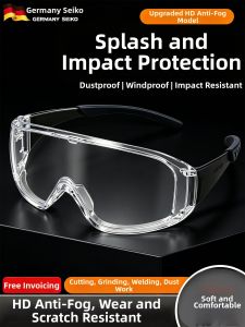 TAODUN | Anti-Splash Anti-Fog Dust-Resistant Industrial Cutting Safety Goggles