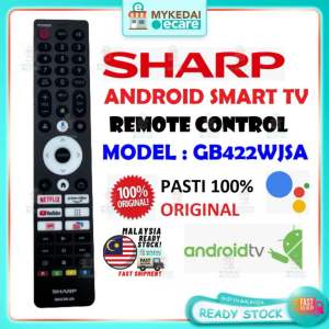 Sharp Android TV Remote Control GB422WJSA Sharp Smart Android TV Remote