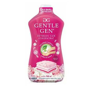 Detergen cair konsentrat Gentle Gen 700ml gratis 300ml